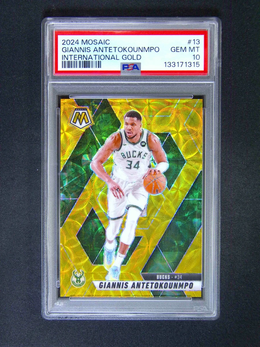 Panini Giannis Antetokounmpo 10 Graded Basketball Sports Trading