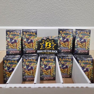 Pokemon TCG Crown Zenith (SWSH12.5) 3x Booster Pack - Sealed