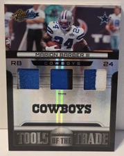 Marion Barber 2011 Panini Absolute Tools of the Trade Triple Prime Patch #17/25