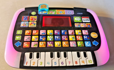 Vtech Little Apps Light-Up Tablet - Works Great ! Batteries Included