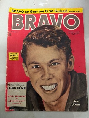 Bravo 14 /1960 , Deter Kraus, Bravo Zeitschrift