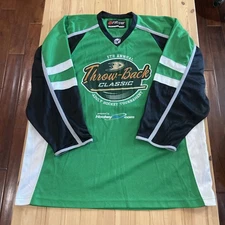 Anaheim Ducks #50 Throwback Classic Hockey Team Jersey Size XL Yuri Moscevsky