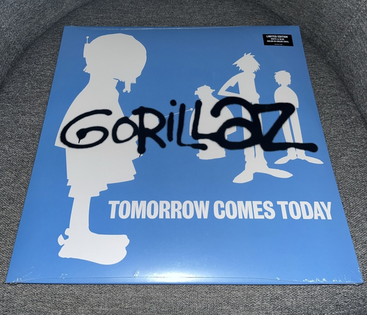 Gorillaz - Tomorrow Comes Today EP [White & Blue Vinyl] NEW Vinyl