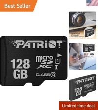 128GB High-Speed Micro SD Card - Durable, Waterproof & Compatible with Cameras