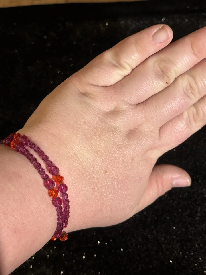 Pulsera Tarina Tarantino Cristal Rosa Foto 4 de 4