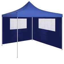 Canopy Sidewall with Windows Gazobo Party Tent Wall Outdoor Garden vidaXL