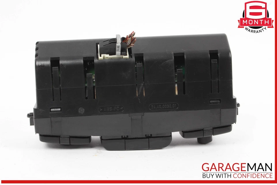 00-06 Mercedes W215 CL55 AMG CL600 A/C AC Temperature Heater Climate Control - Image 4 of 4