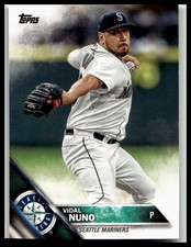 2016 Topps #641 Vidal Nuno Seattle Mariners