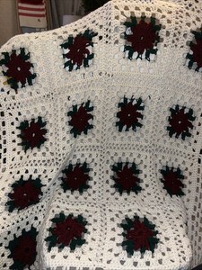 58”x48” Crochet Afghan Handmade