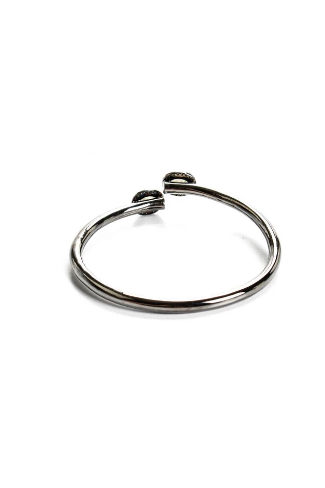 Pulseira feminina rara prata esterlina labradorita diamante halo 13g 8" - Imagem 3 de 4