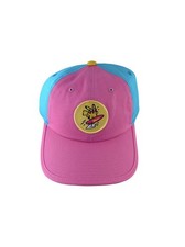 NWT Pokemon Center  Lazy Summer  Pikachu Pink/Blue Color-Block Hat SOLD OUT 