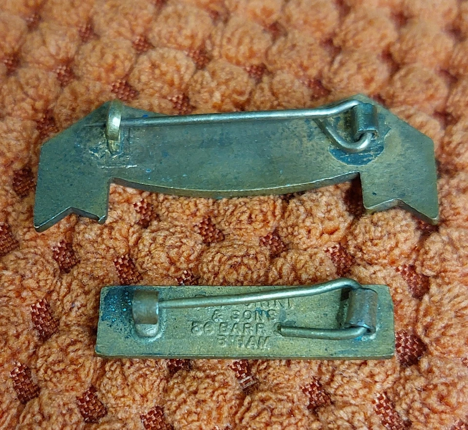 Antique  / Vintage School Prefect Badges 1920s 30s Fattorini & Sons Enamel Badge - Image 2 of 4