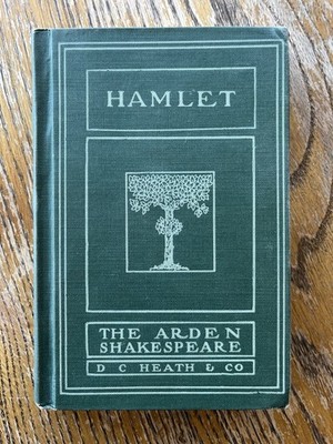 Hamlet Arden Shakespeare HC D.C. Heath 1917 Copyright E.K. Chambers Notes