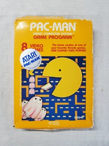 Pac-Man  ( Atari 2600, 1981 ) Brand New Sealed *See Pics* (A036)