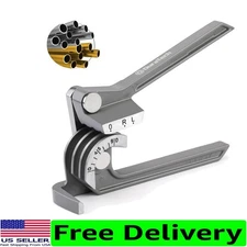 Durable Portable Pipe Bender for Copper, Brass & Aluminum - Up to 90 Degrees