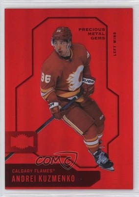 2024-25 Skybox Metal Universe PMG Red 99/100 Andrei Kuzmenko #70 0d18