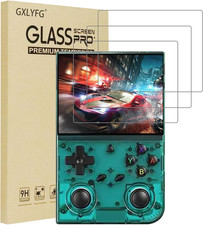 3 Pack Tempered Glass Screen Protectors Compatible with ANBERNIC RG 35Xxpro, ant