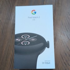 Google Pixel Watch 2 LTE Bluetooth Wi-Fi GPS Matte Black Case Obsidian Band
