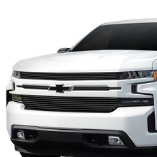 For Chevy Silverado 1500 Ltd 22 4-pc Black 8x6 Mm Horizontal Billet Main Grille