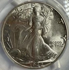 1942 Walking Liberty Half Dollar PCGS MS63 Exact Coin Imaged