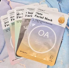 Assorted Facial Sheet Masks *SET OF 5* NEW