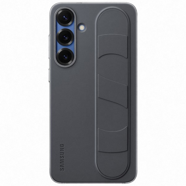 Original Standing Grip Backcover Samsung Galaxy S25 Plus - Schwarz-image