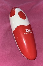 Abrelatas eléctrico automático Kitchen Mama rojo