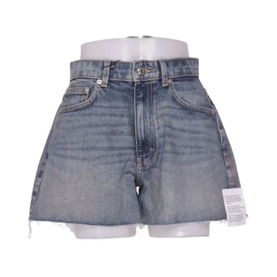 Topshop, Jeans Shorts, Größe: 38, model: hourglass, Blau #1Rr - Bild 1 von 4