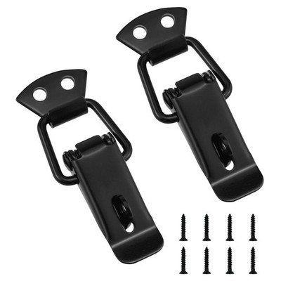 Aifeier ET Stainless Steel Black Toggle Latches, 2.68'' Length, Spring Loaded ...