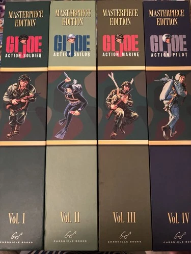 1996 GI Joe Masterpiece Edition ACTION SOLDIER 12" - Complete Set Of 4 NRFB