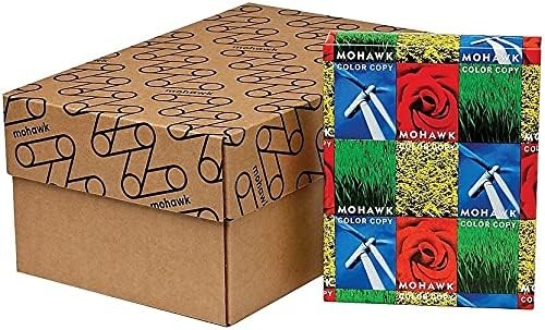 Mohawk 12214 Copier 98 Cover, 80lb, 8-1/2 x 11, Bright 8 1/2 x White - Bild 2 von 3