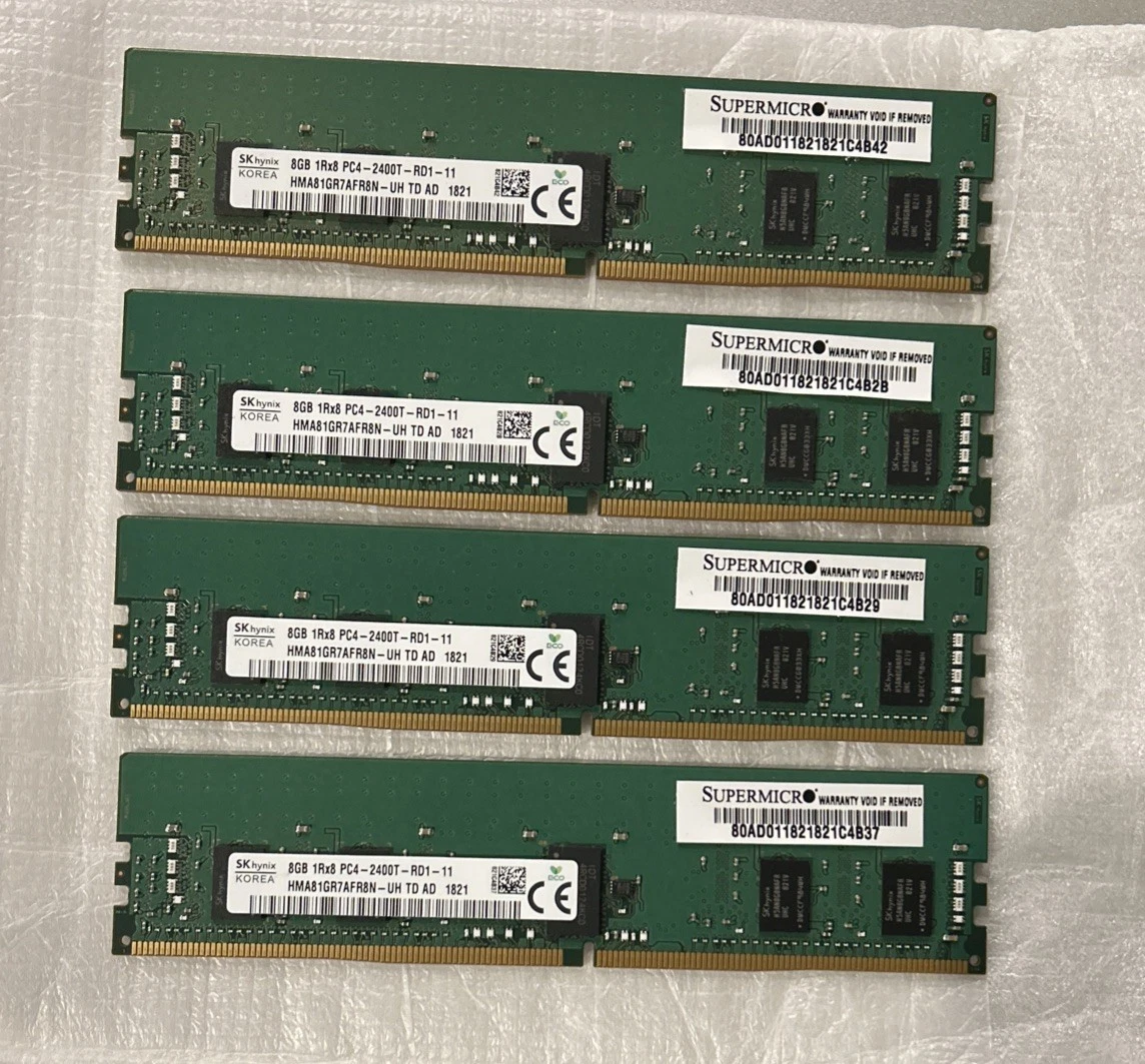 PC4-24000 (DDR4-3000) Bus Speed 32 GB Total Capacity DDR4 SDRAM