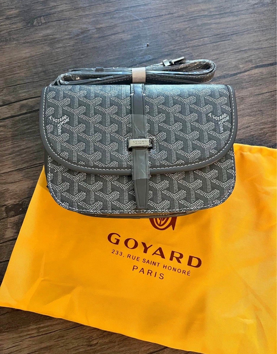 レア【GOYARD】キャンバス BELVEDERE メッセンジャーバッグ Goyard Belvedere II Messenger Bag Coated Canvas, Black | eBay