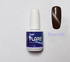 The One Flare Gel LED/UV Cure Soak Off Gel Polish Cat Eye 0.5 Oz - #26