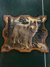Wolf Plaque 