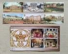 GB QEII  Stamps. 2014. Buckingham Palace. Set (6) plus Mini Sheet (4), ex FDC