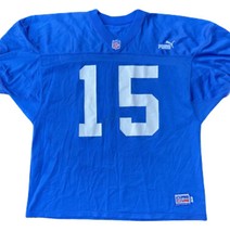 VTG 1999 NFL  Team Issued Giants Colts Bills Puma Proline Jersey #15 Men's 46