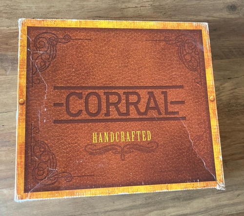 NIB Corral Western boots Sz 6.5 Geraldine Cognac Removable Sleeve Snip Toe $248 - Picture 8 of 22