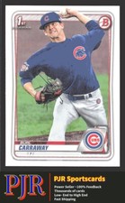 2020 Bowman Draft #BD-25 Burl Carraway   Chicago Cubs