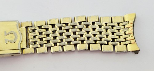 Original 14k Goldfilled OMEGA # 12 Watch Bracelet 18 mm with 70 Ends* Good Cond - Picture 2 of 8