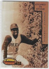 ROBERTO CLEMENTE PITTSBURGH PIRATES '93 TED WILLIAMS CARD CO. #ES5 BASEBALL CARD
