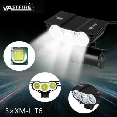 SolarStorm 20000LM X3 X2 LED Rechargeable Bicycle Light Bike Battery Rear Light