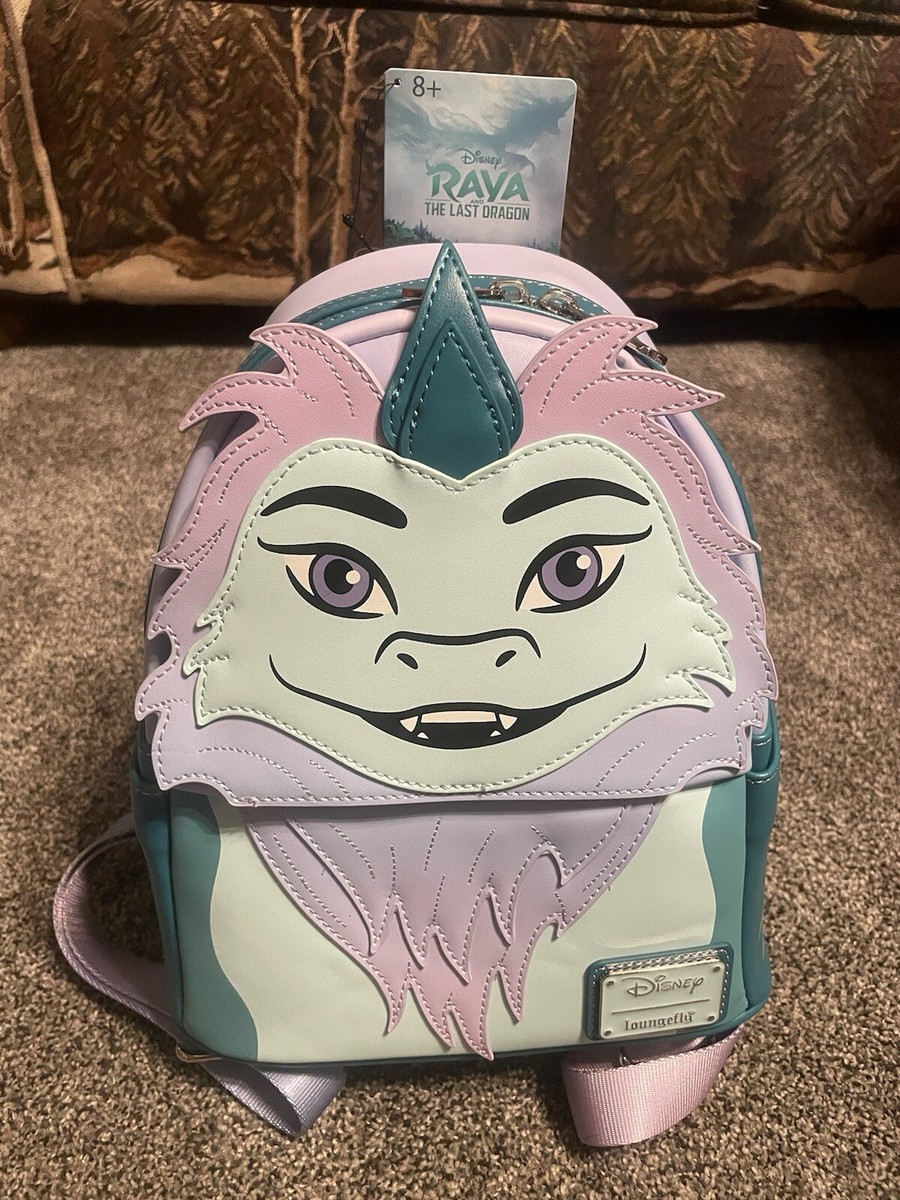 Rare Limited Loungefly Disney Raya And The Last Dragon Sisu Mini Backpack
