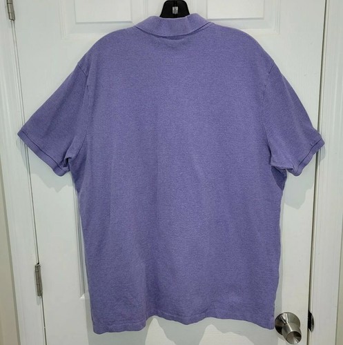 Polo Ralph Lauren Poloshirt Herren XL lila klassische Passform 100 % Baumwolle blau Pony - Bild 2 von 12