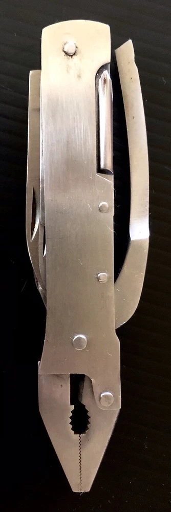 Multi Tool Stainless Steel Heavy Constructed 9 In 1 Pocket Size