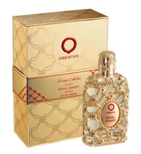 Orientica Luxury Collection Royal Amber for Unisex Eau de Parfum Spray,2.7 Ounce