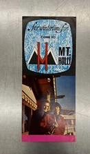MT HOLLY Vintage Ski Brochure Holly MICHIGAN Skiing Resort Souvenir Travel