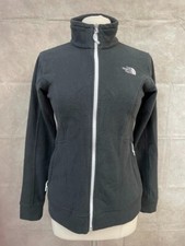 The North Face Women's Dark Grey Full Zip Fleece Jacket Size M