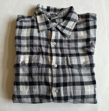 $90 NWT Mens The North Face Arroyo Flannel Plaid Button Down Shirt Meld Gray