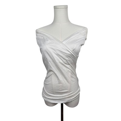 Gucci by Tom Ford White Off the Shoulder Sleeveless Top